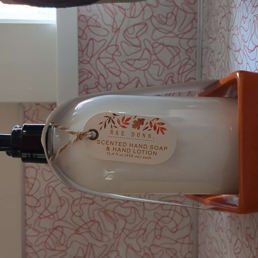 Rae Dunn scented hand soap & lotion set - Picture 3 of 4